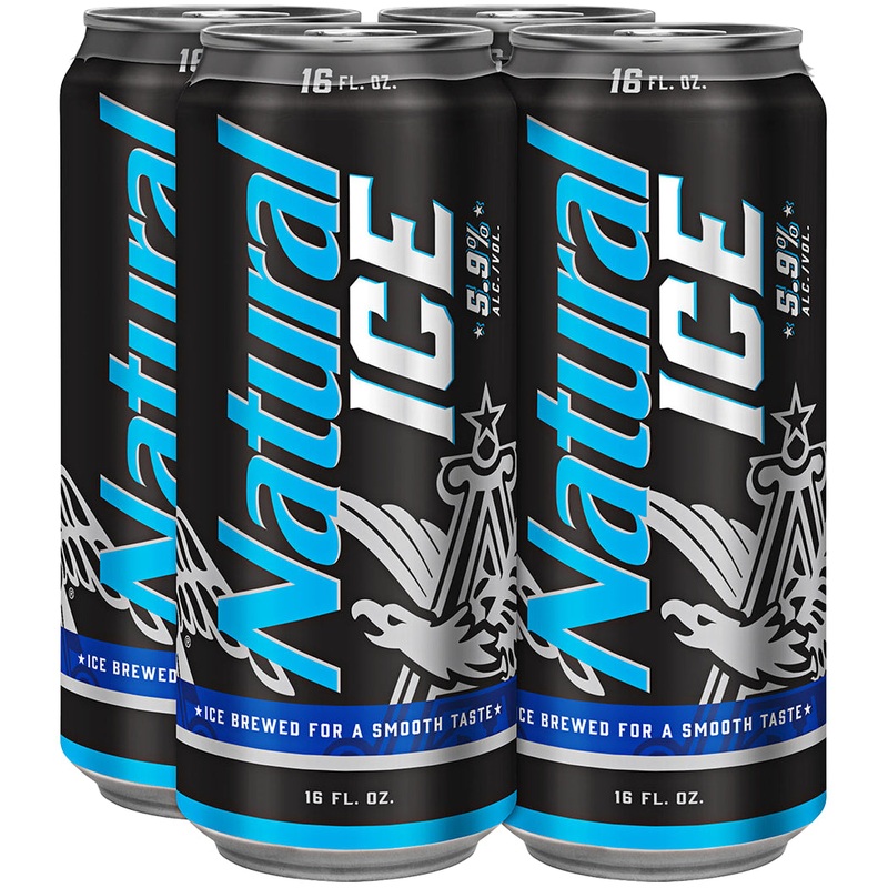 Natural Ice 6x 4 Pack (16 oz Cans) (24 Pack)
