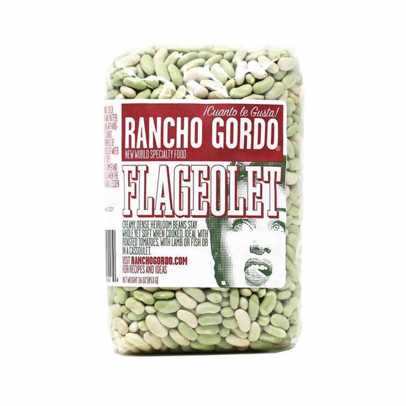 RANCHO GORDO FLAGEOLET BEANS 16oz