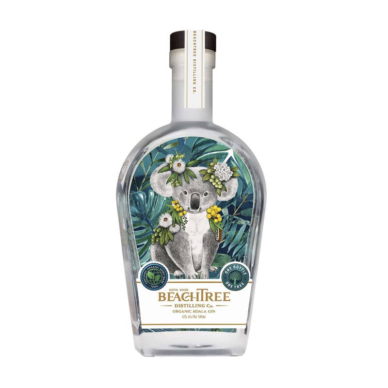 Beachtree Organic Koala Gin 42% 500ml