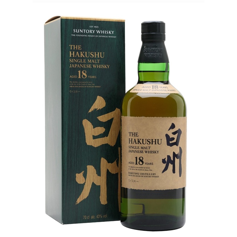 Hakushu 18 Year Old Single Malt Whisky