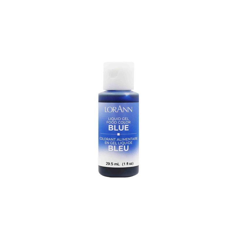 LORANN BLUE GEL COLORING 1oz