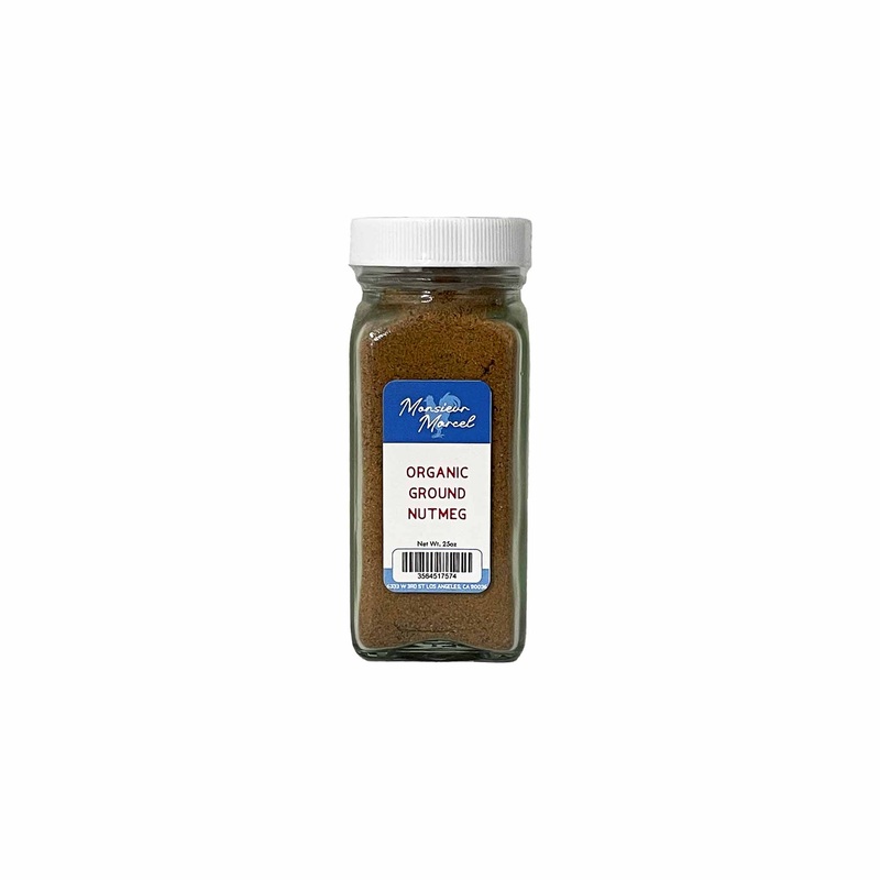 MONSIEUR MARCEL ORGANIC GROUND NUTMEG 2oz