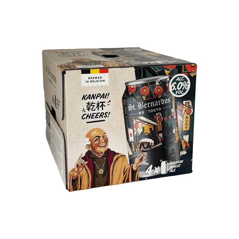 ST. BERNARDUS TOKYO BELGIAN WHEAT ALE 330ml 4PACK