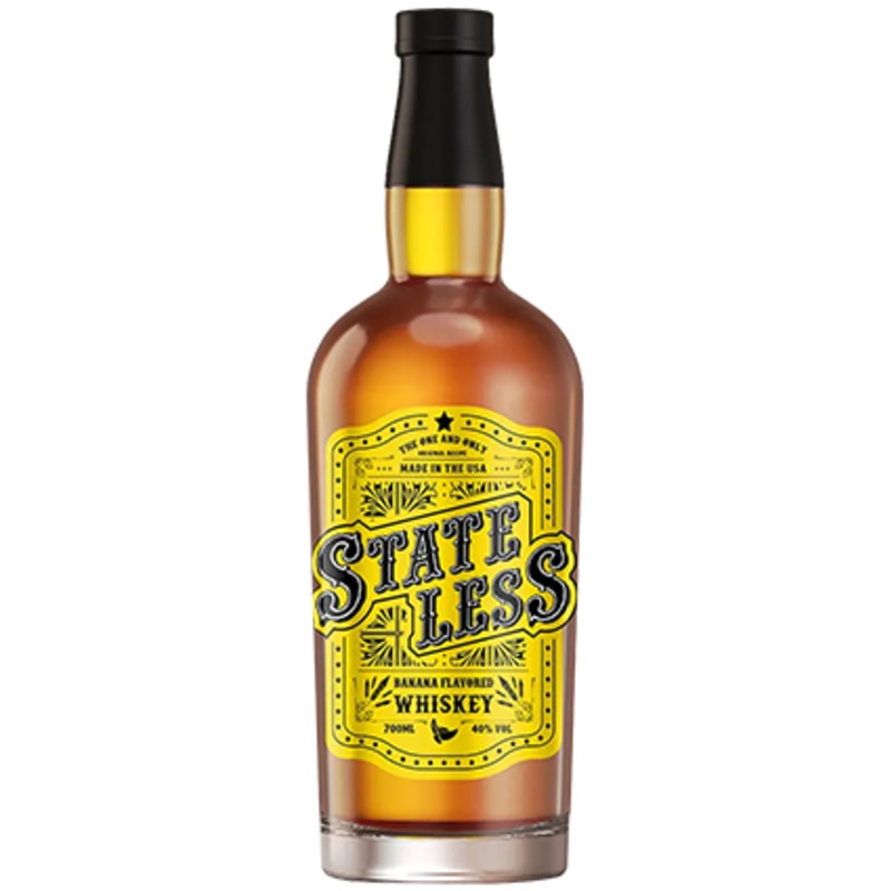 Stateless Banana Flavored Whisky 700ml (yellow)