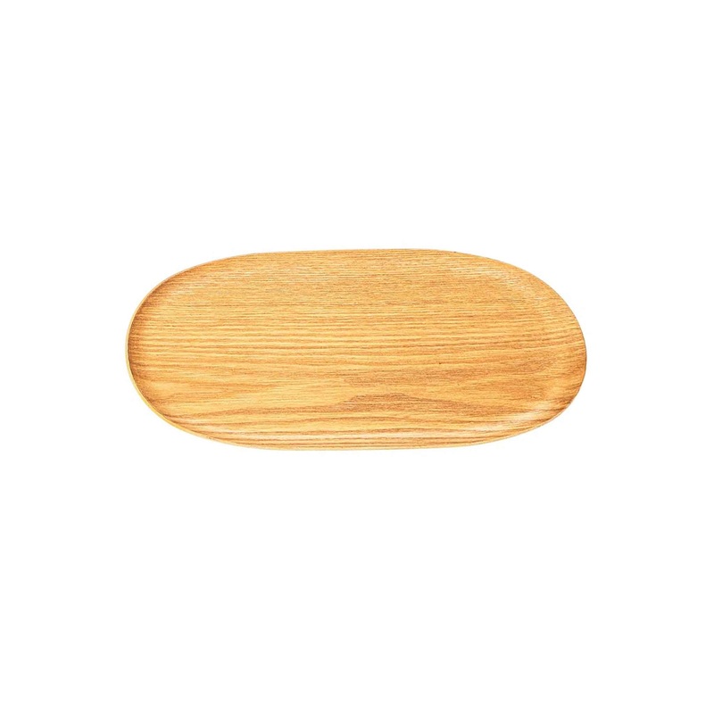 BLOOMINGVILLE OVAL WOOD TRAY