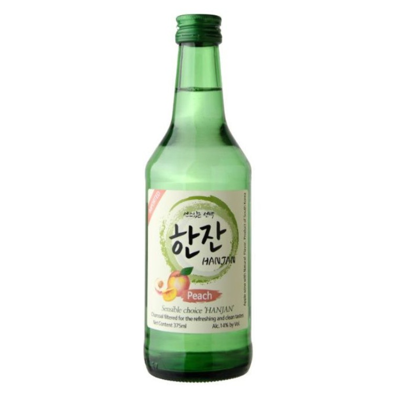 HanJan Peach Soju - 375ml