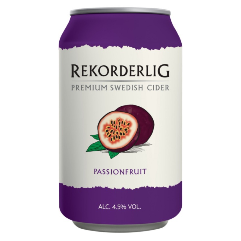Rekorderlig Cider - Passionfruit 33cl x 1 Can