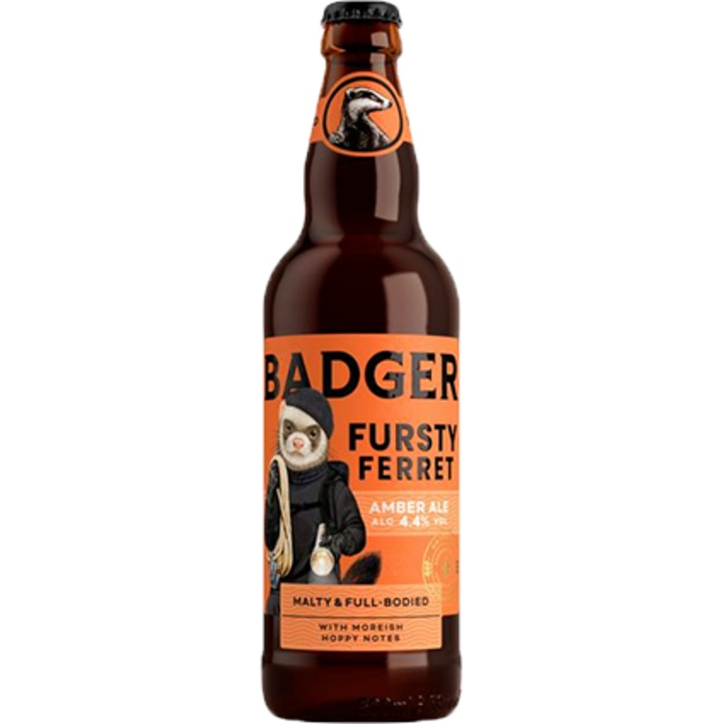 DAMAGED Badger Fursty Ferret Ale 4.4% 500ml BB 02/26