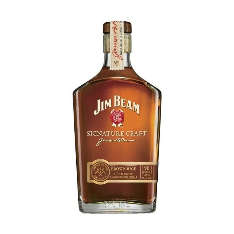 Jim Beam Signature Craft Brown Rice 11 Year Old Kentucky Straight Bourbon Whiskey (375ml)