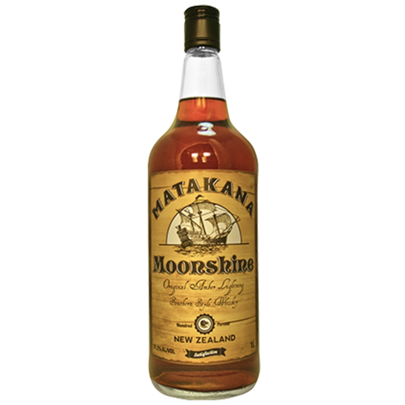 Matakana Moonshine Amber Lightning Whiskey 1000ml