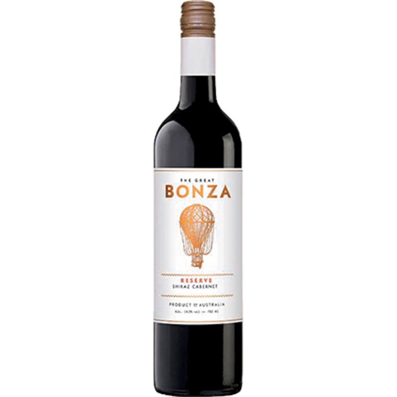 The Great Bonza Reserve Shiraz Cabernet 2022 750ml