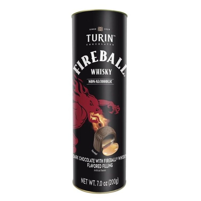 Turin Fireball Chocolate Truffles Everyday - 7 oz Tube ( None Alcoholic )