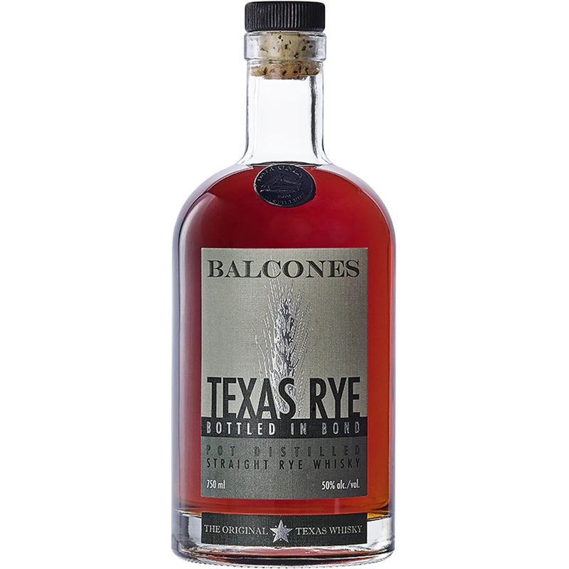 BALCONES STRAIGHT RYE WHISKEY TEXAS RYE BOTTLED IN BOND 100 750ML