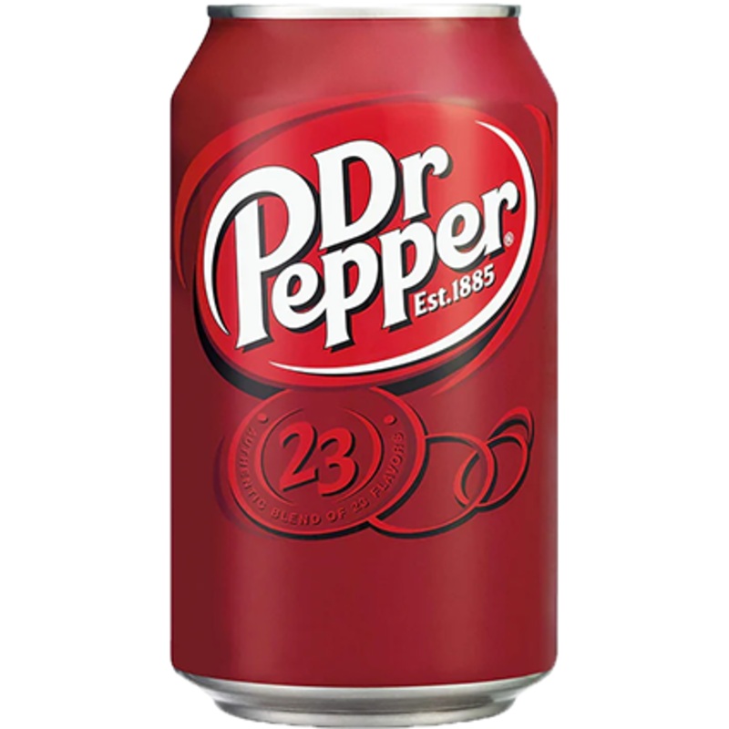 Dr Pepper 355ml (BB 21/2/26)