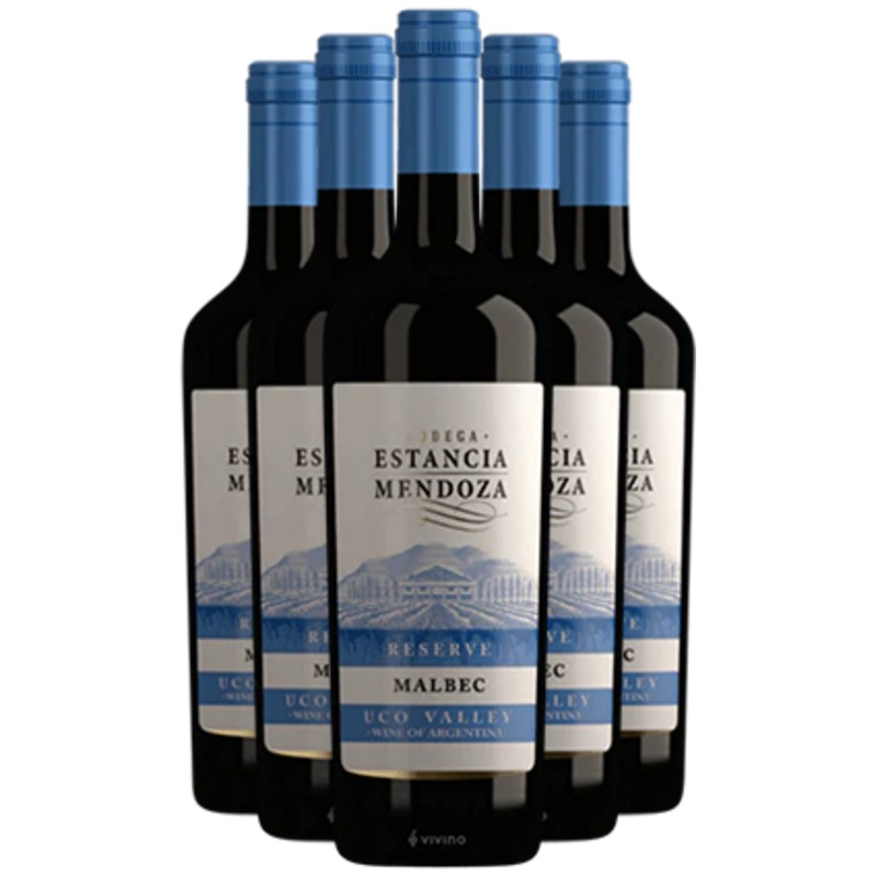 Estancia Mendoza Reserva Malbec 2024 SIX PACK