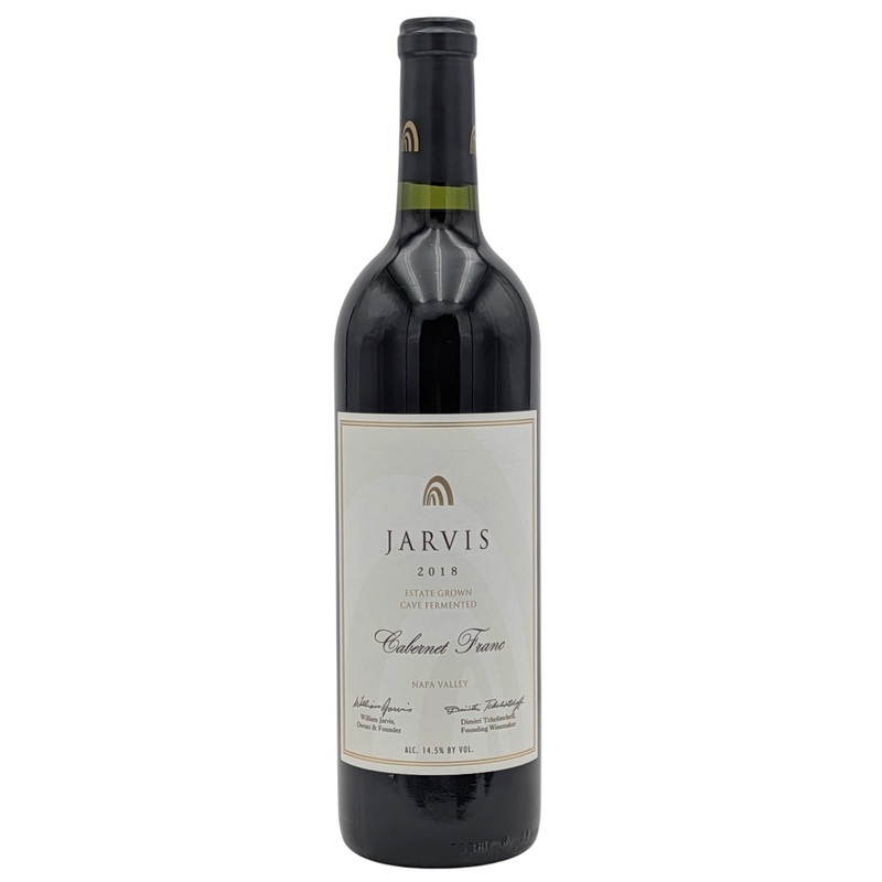 Jarvis 2018 Cave Fermented Cabernet Franc Napa Valley