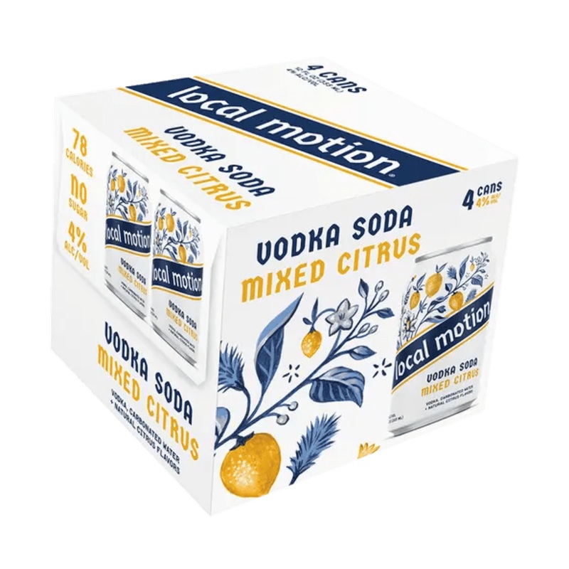 Local Motion Mixed Citrus Vodka Soda