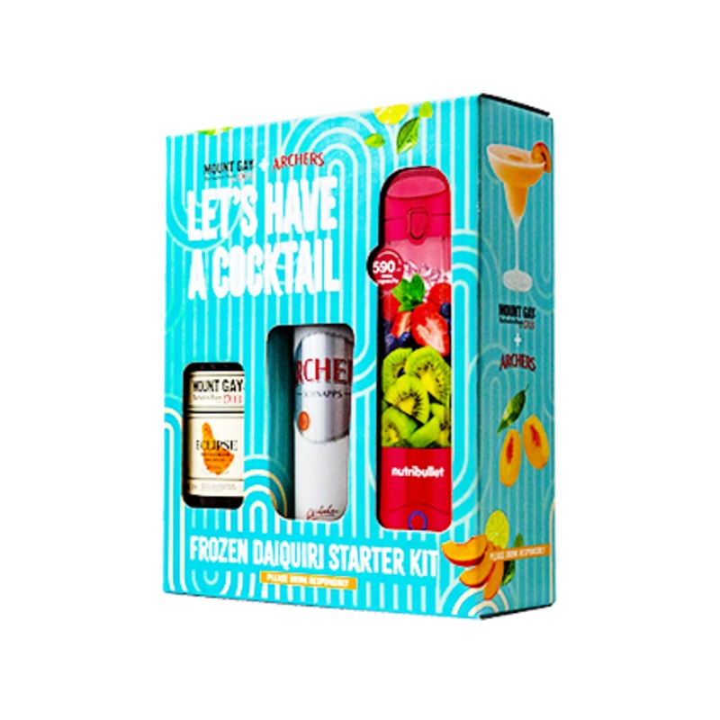 Mount Gay Rum + Archers Peach Frozen Daiquiri Kit
