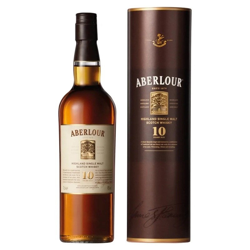 Aberlour 10 Year Old Whisky, 70 cl