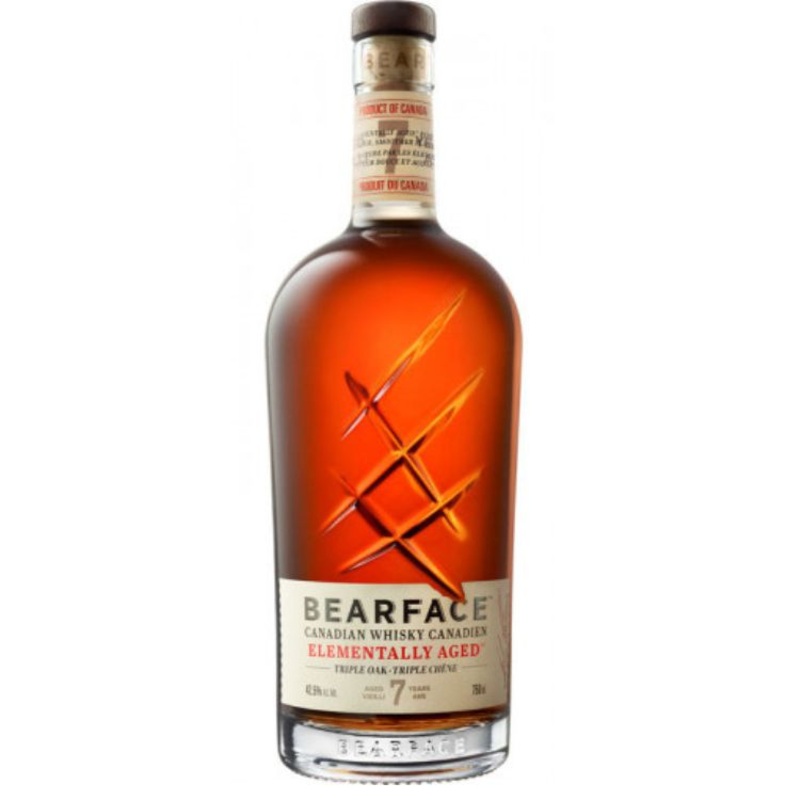 Bearface 7 Year Old Triple Oak Canadian Whiskey - 750ml