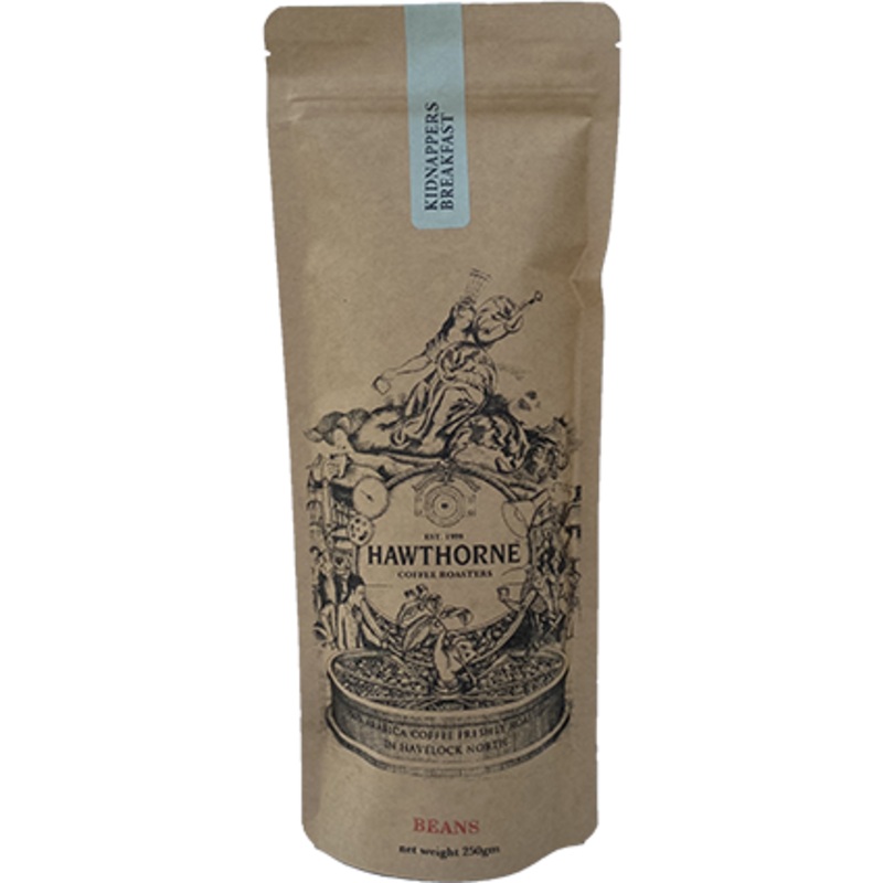 Hawthorne Kidnappers Blend Beans 250gm (BB 07/04/26)