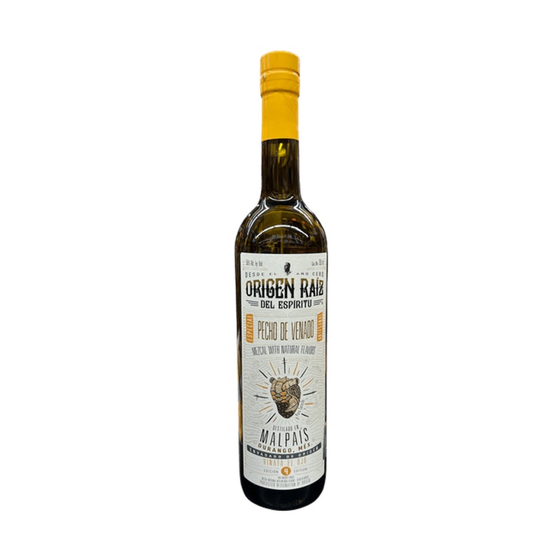 Origen Raiz del Espiritu Pecho de Venado Mezcal