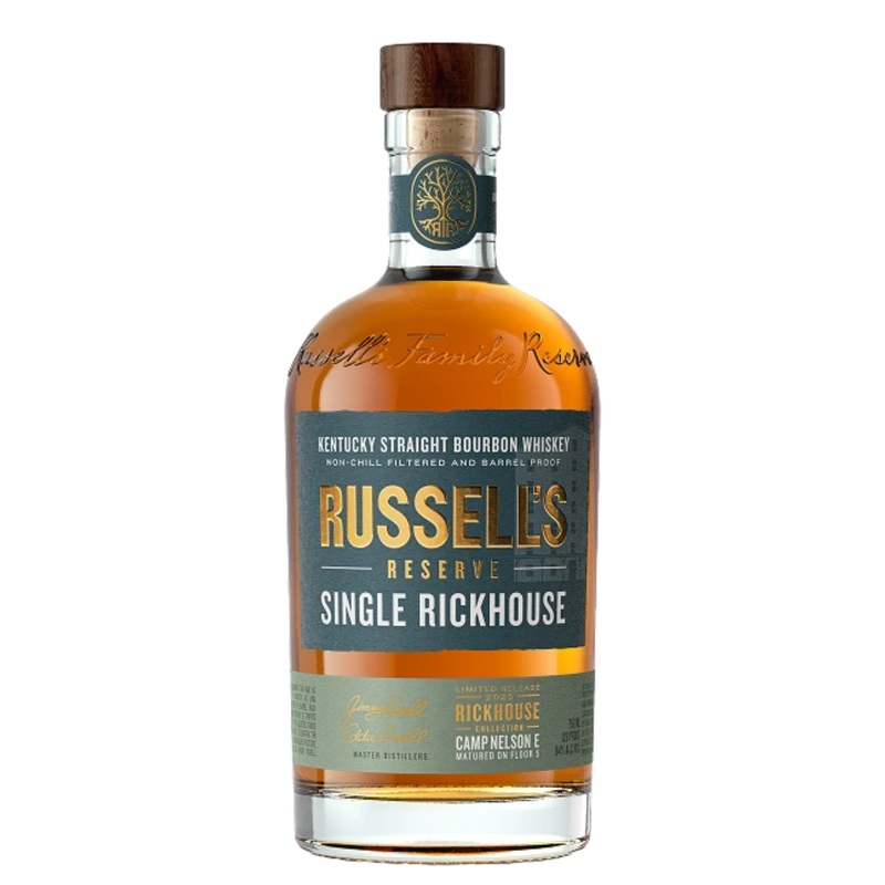 Russells Reserve Single Rickhouse 2025 Camp Nelson E Bourbon Whiskey