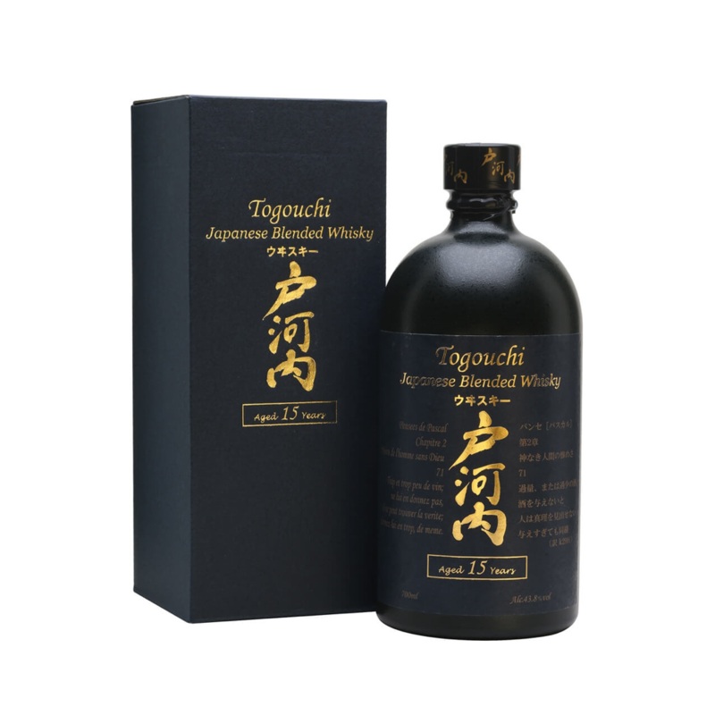 Togouchi 15 YO Japanese Blended Whisky 70cl 43.8%