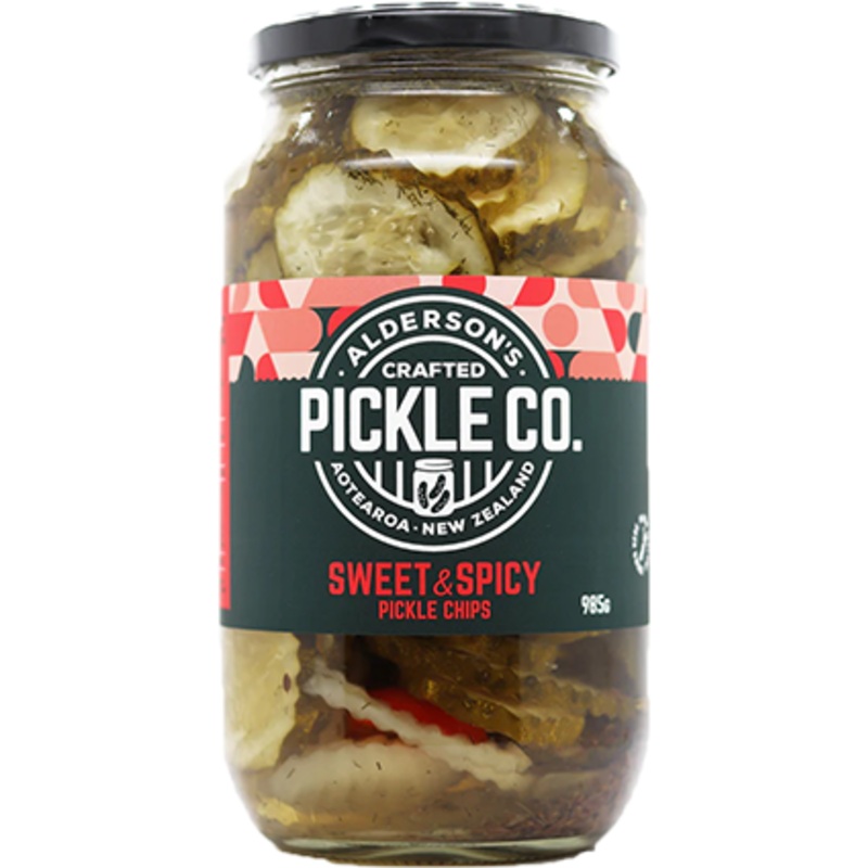Alderson's Sweet & Spicy Pickle Chips 985gm