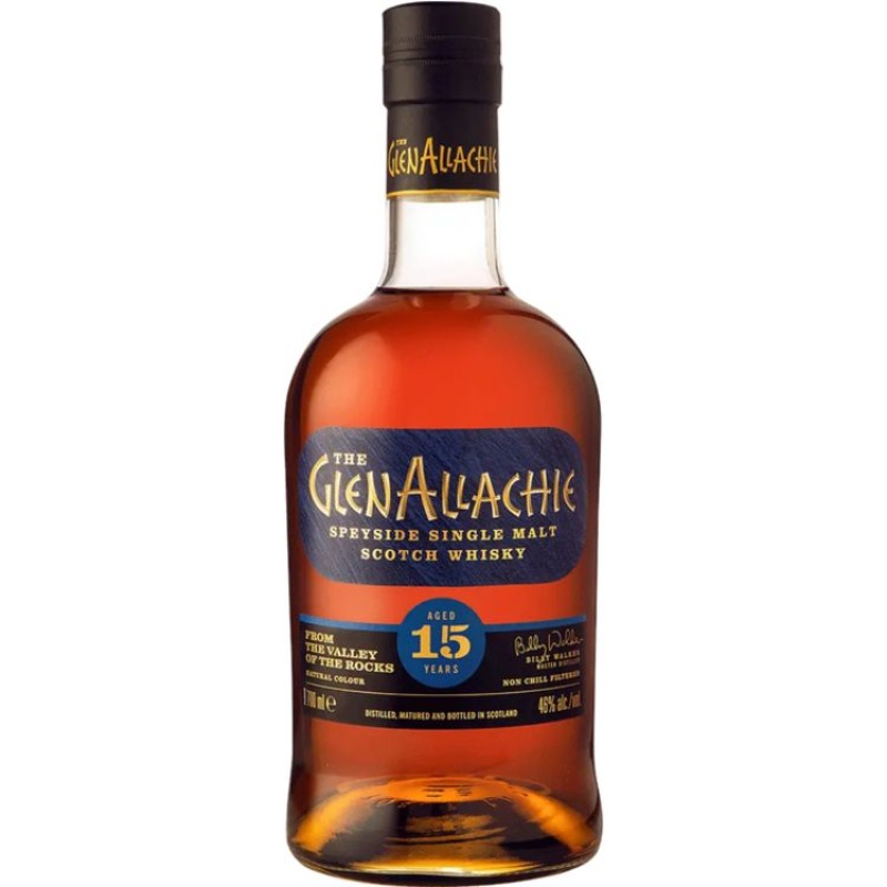 GlenAllachie 15 Years Aged Scotch Whiskey - 700ml
