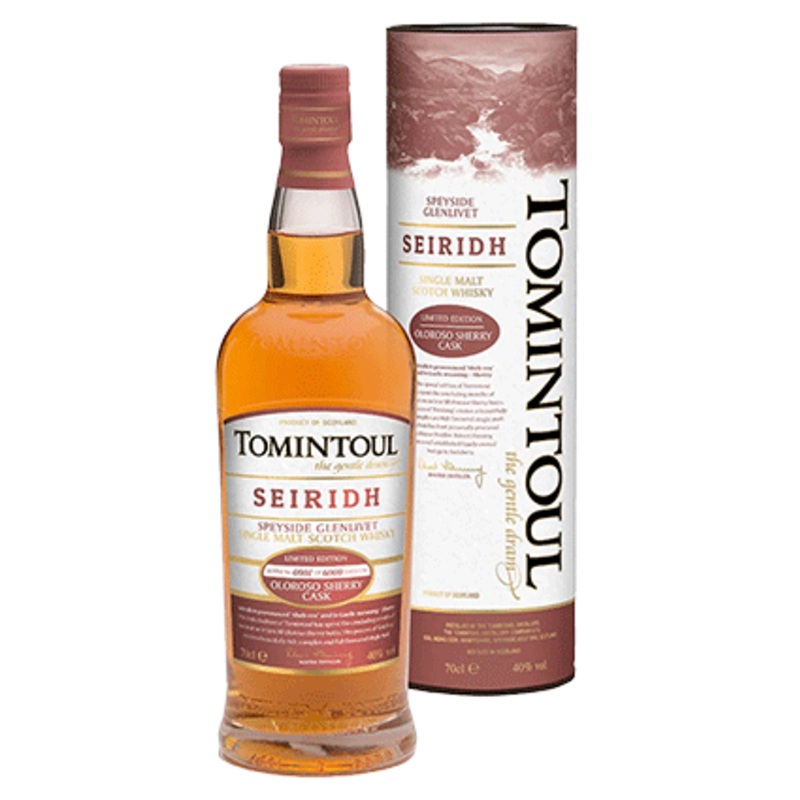 Tomintoul Seiridh Oloroso Sherry Cask Finish 700ml