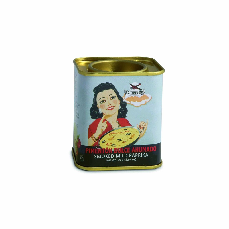 EL AVION SMOKED MILD SWEET PAPRIKA VINTAGE TIN 75g
