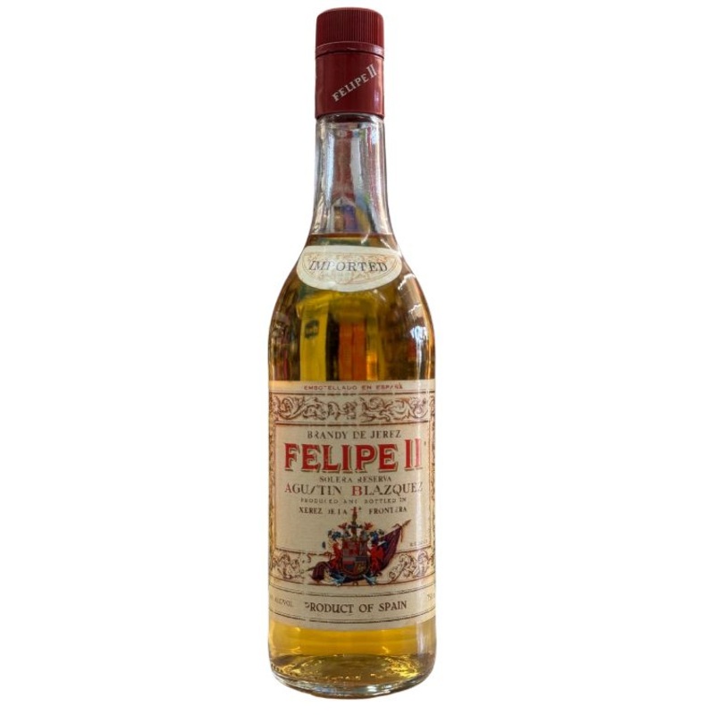 Felipe II Solera Reserva Brandy - 750ml