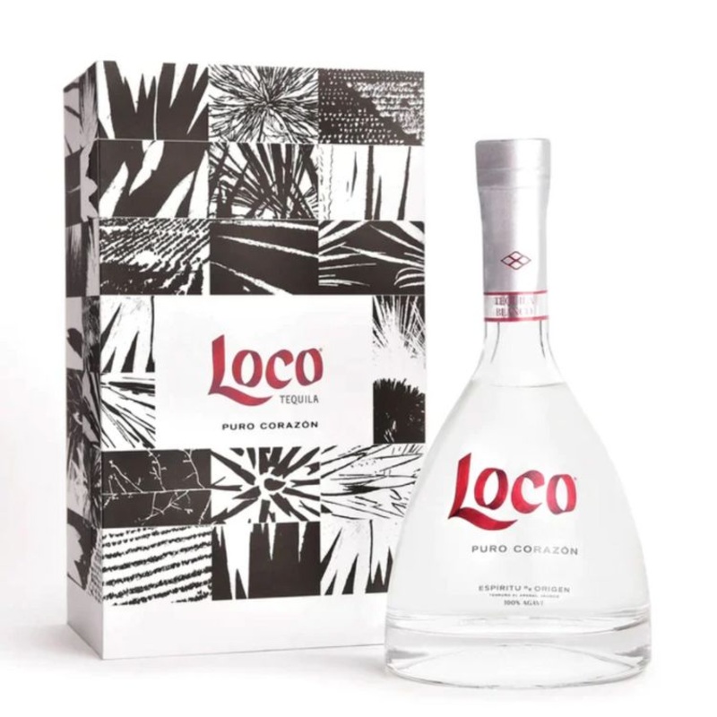 Loco Tequila Blanco Puro Corazon - 750ml