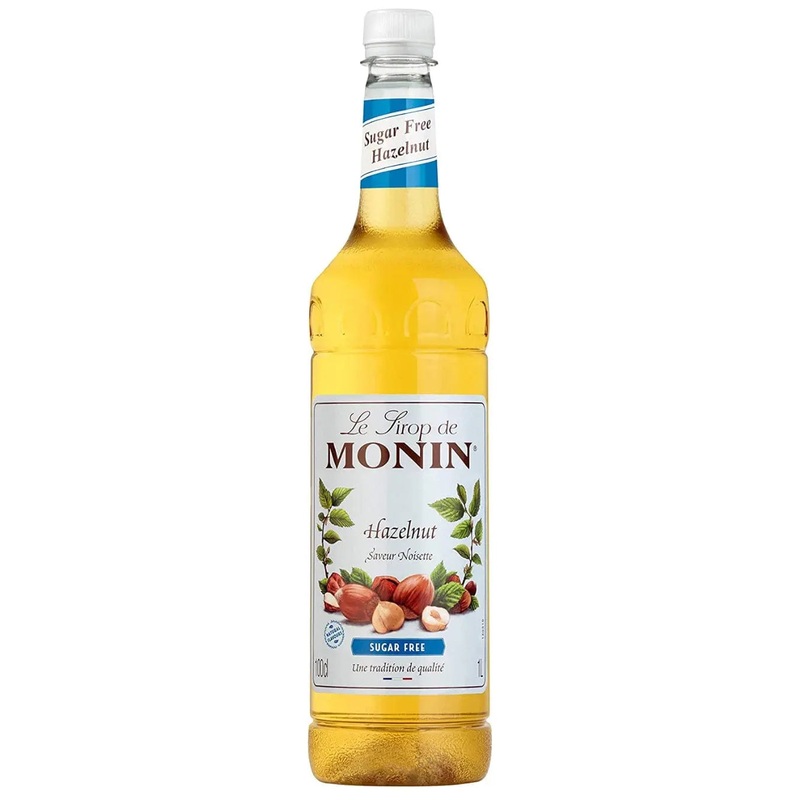 Monin Hazelnut Sugar Free Syrup, 1 L