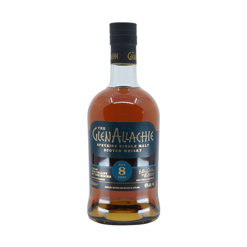 The GlenAllachie 8 Year Old Speyside Single Malt Scotch Whisky
