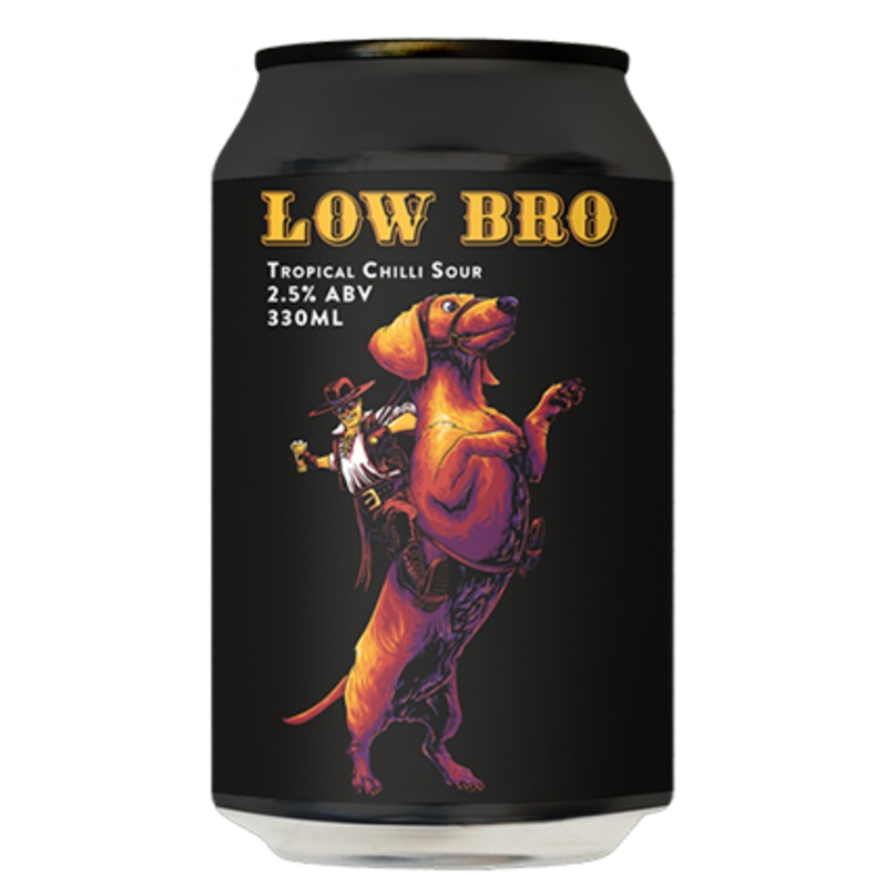 Double Vision Low Bro Tropical Chilli Sour 2.5% 440ml