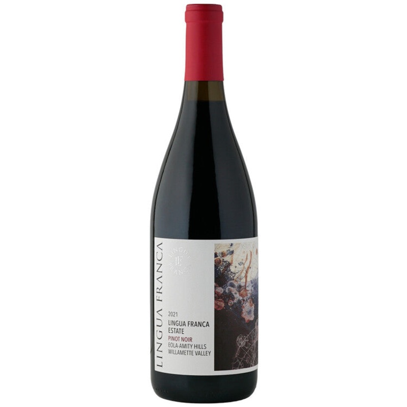 LINGUA FRANCA CHARDONNAY ESTATE EOLA AMITY HILLS 2021 750ML