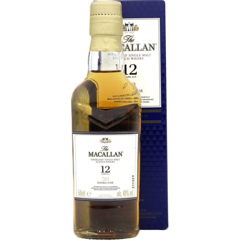 Miniature - Macallan 12 YO Double Cask 5cl