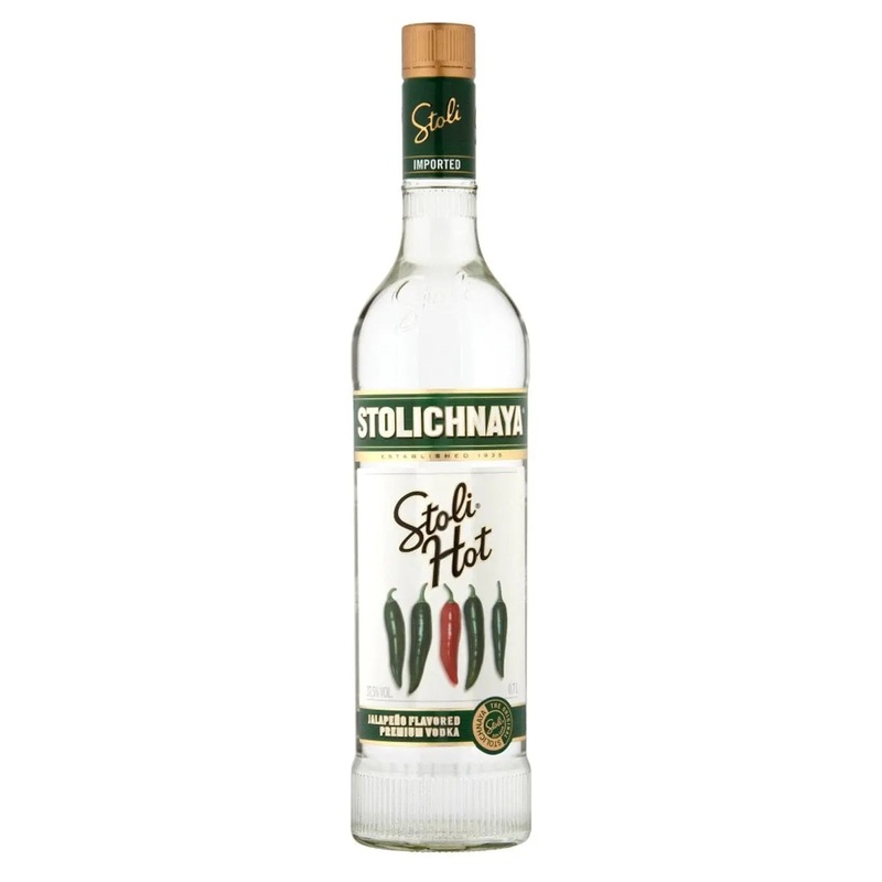 Stolichnaya Hot Vodka, 70 cl