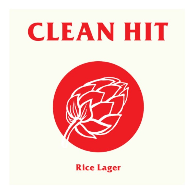 Strike Brewing "Clean Hit" Lager - 16oz x 4