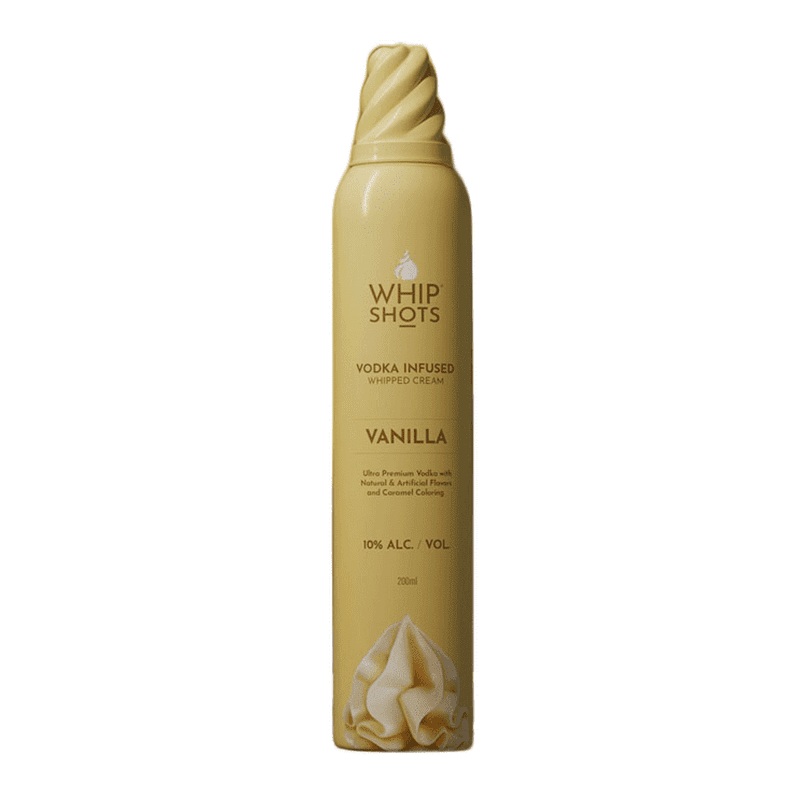 Whipshots Vanilla Vodka Infused Whipped Cream (200ml)
