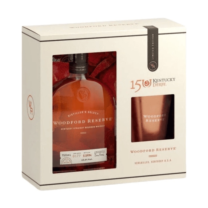 Woodford Reserve 150th Kentucky Derby Limited Edition Julep Cup Gift Set