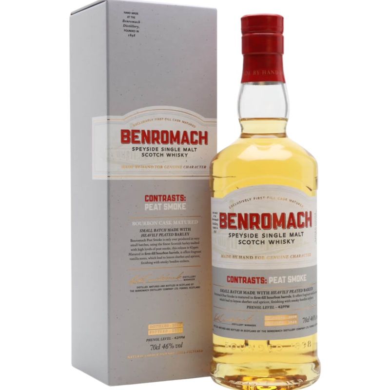 Benromach Peat Smoke 2010 + GB 46% 70cl