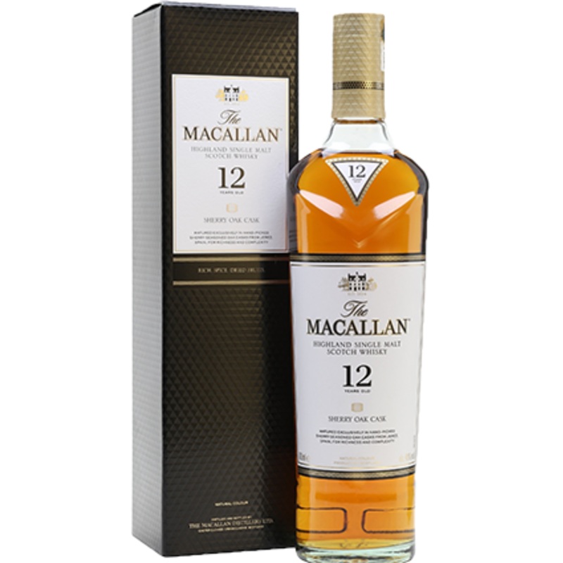 Macallan 12YO Sherry Oak 700ml