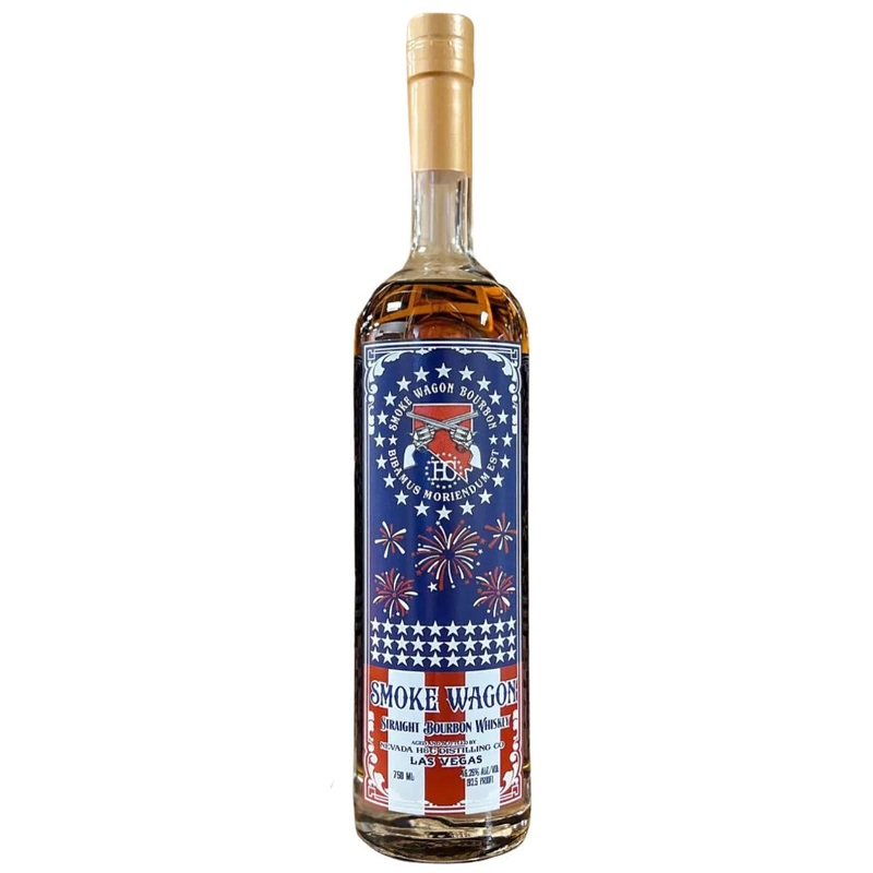 Smoke Wagon "Red White and Blue" Straight Bourbon Whiskey