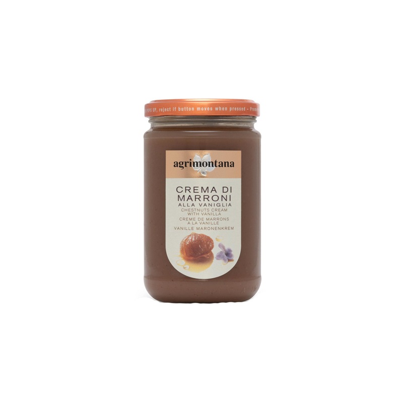 AGRIMONTANA CHESTNUT CREAM WITH VANILLA 350g