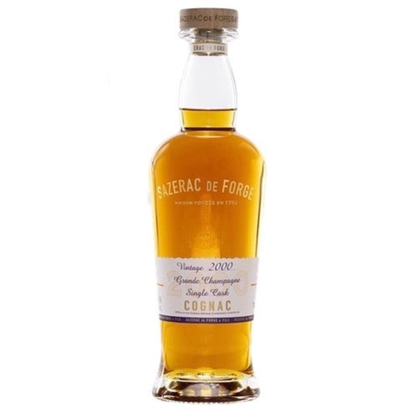 Sazerac de Forge Grande Champagne Cognac Vintage 2000