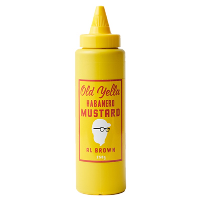 Al Brown Old Yella Mustard 250g
