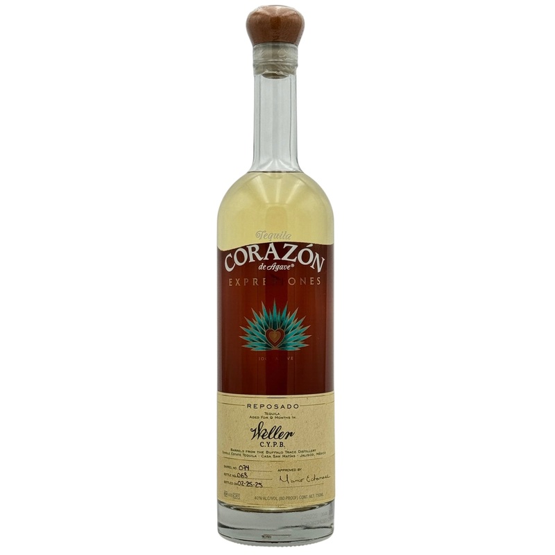 Expresiones del Corazon "WL Weller CYPB Barrel" Reposado Tequila